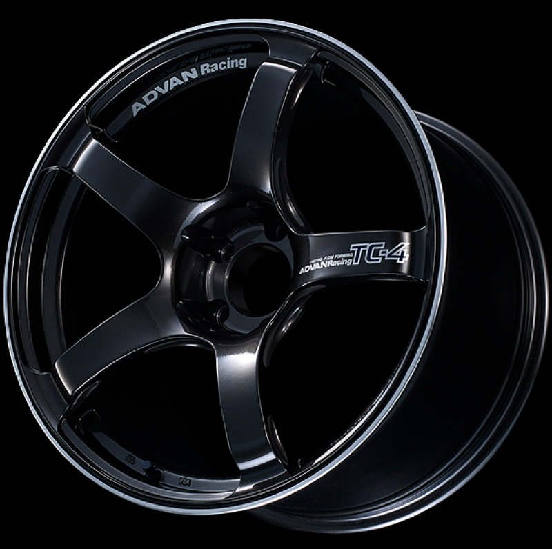 18x9.5 Advan TC4 +45mm 5-114.3 Umber Bronze and Ring Wheel main image 1