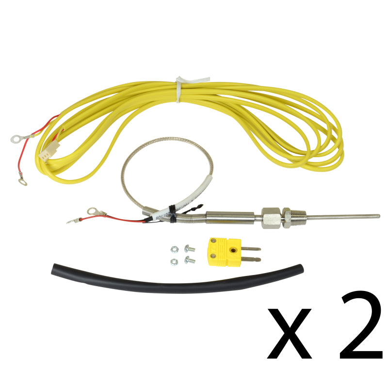 AEM K-Type Closed Tip Thermocouple Kit w/ 10' Extension Harness (30-2068)