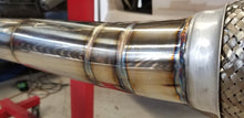 Load image into Gallery viewer, 3&#39;&#39; Stainless V-band Mid-Pipe with Flex
