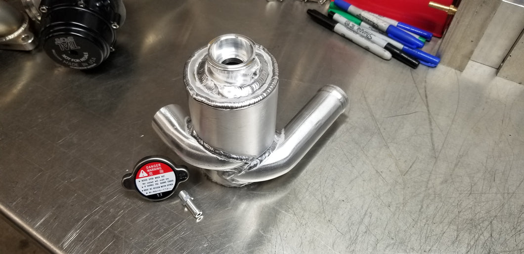 Nice Time Racing Universal Coolant Swirl Pot (16an or Rolled Lip)