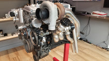 Load image into Gallery viewer, Nice Time Racing KA24DE V-band/T3 Single Scroll, or T3 Twin Scroll Top Mount Kit (Zeta Kit)
