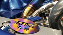 Load image into Gallery viewer, Nice Time Racing Titanium Keychain
