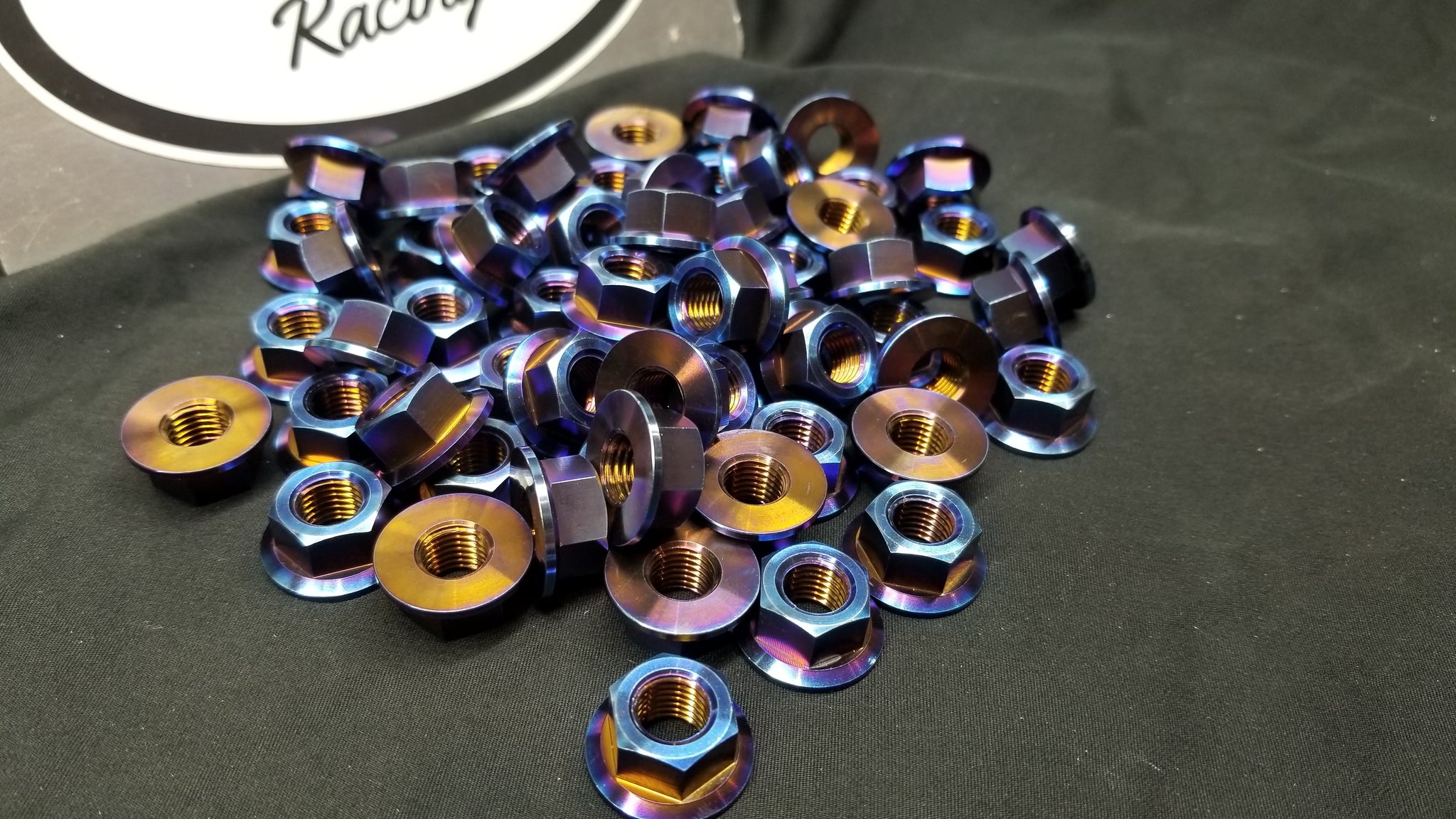 Nice Time Racing 240sx Titanium Strut Nuts