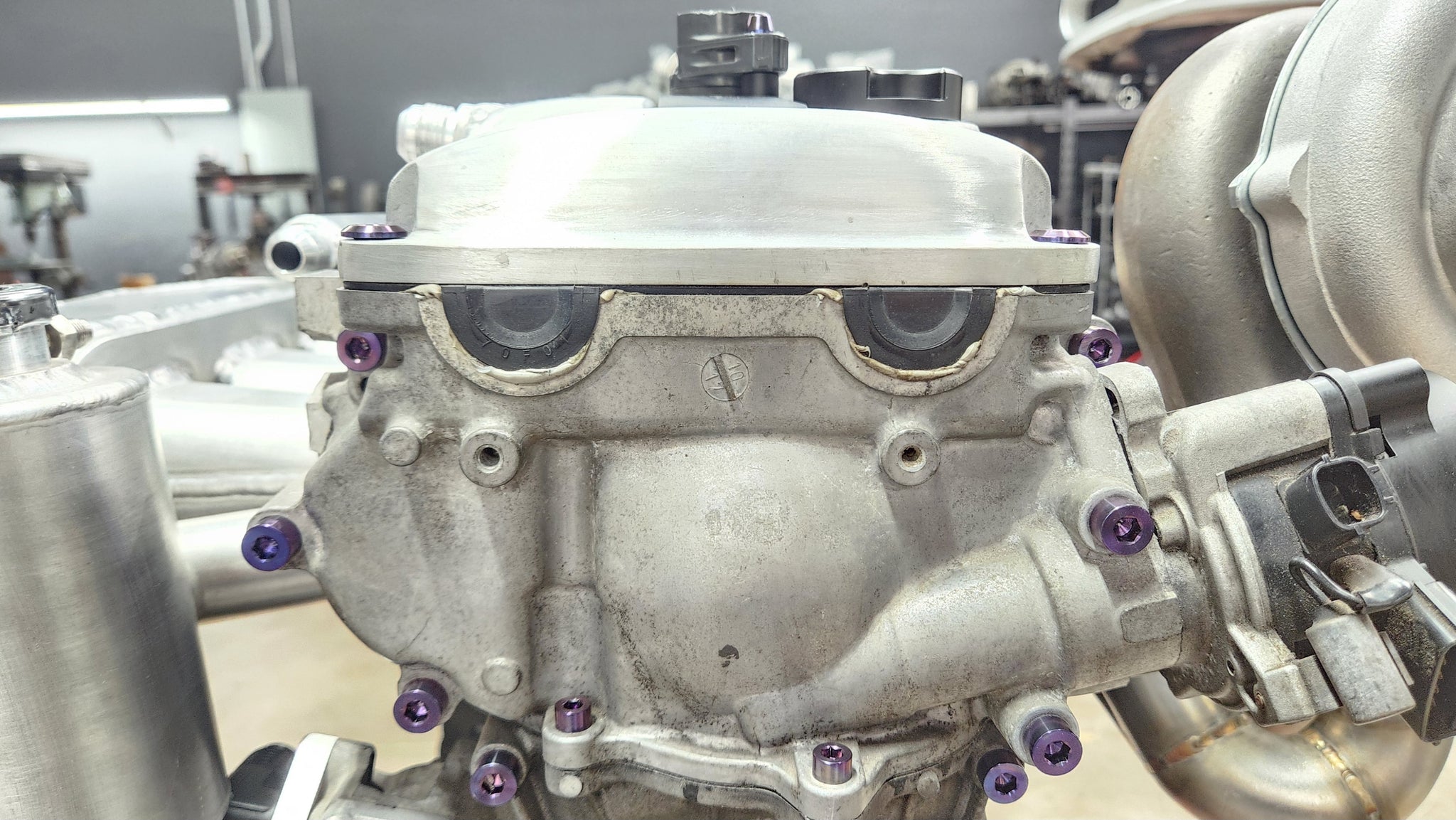 Nice Time Racing KA24DE Titanium Front Upper Cover Hardware Kit