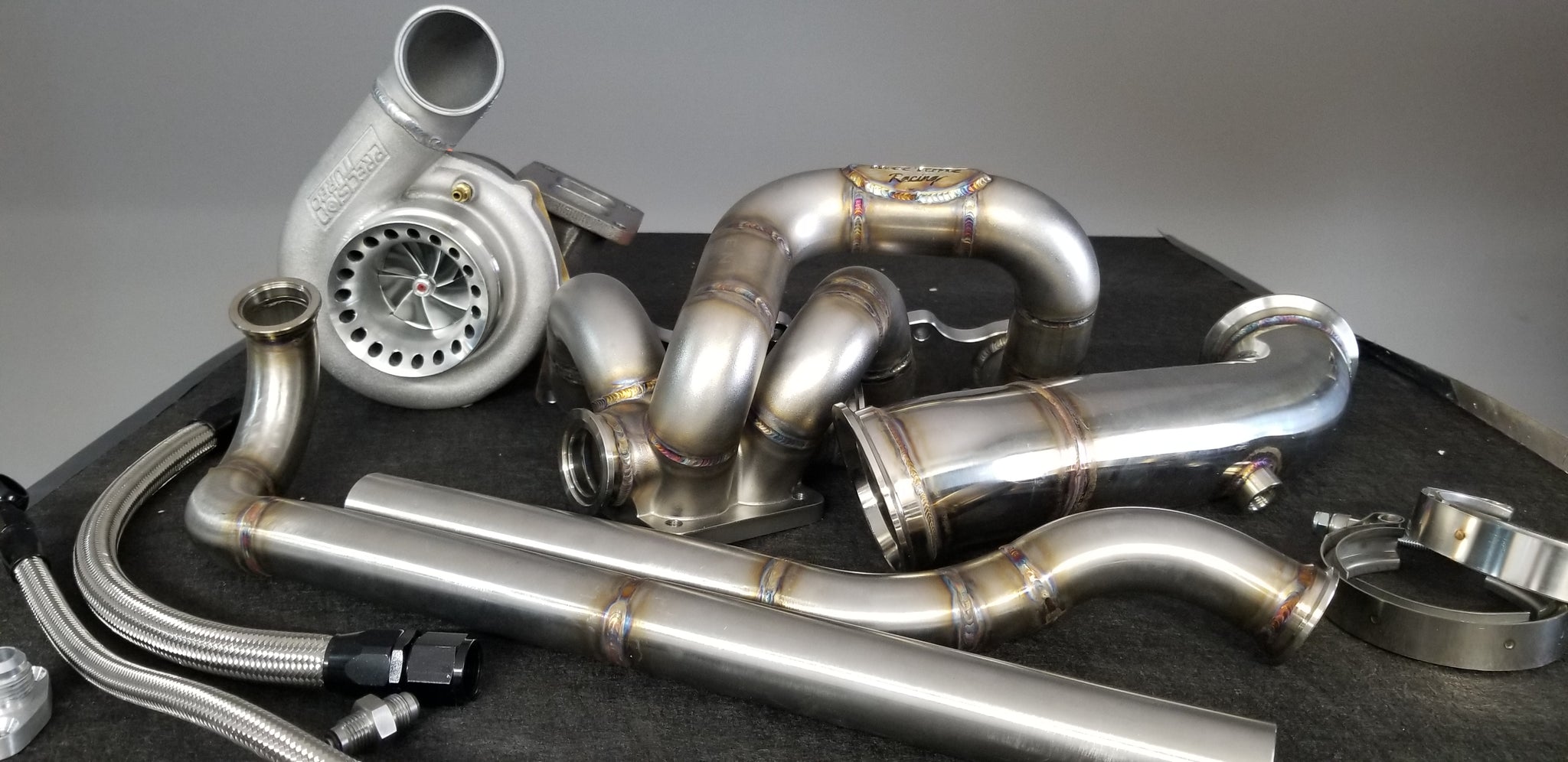 T@Ka Nice Time Racing KA24DE T4 Twin Scroll Bottom Mount Turbo Kit (Kappa K