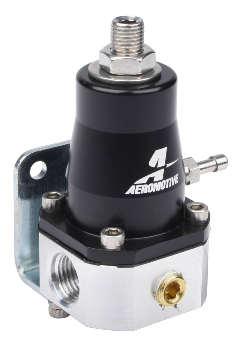 Two Racing Performance Regulator Aeromotive Adjustable Regulator - EFI Bypass - (2) -6 Inlets/(1) -6 Re ...