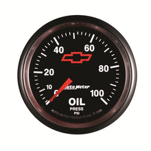 Load image into Gallery viewer, Autometer Sport-Comp II GM 52mm 0-100 PSI Mechanical Oil Pressure Gauge
