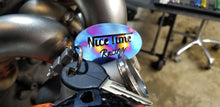 Load image into Gallery viewer, Nice Time Racing Titanium Keychain
