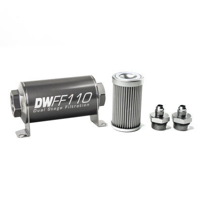 DeatschWerks 110mm Fuel Filter Kit 6AN/8AN/10AN
