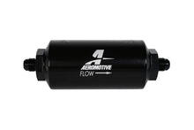 Load image into Gallery viewer, Aeromotive In-Line Filter - (AN-06 Male) 100 Micron Stainless Steel Element

